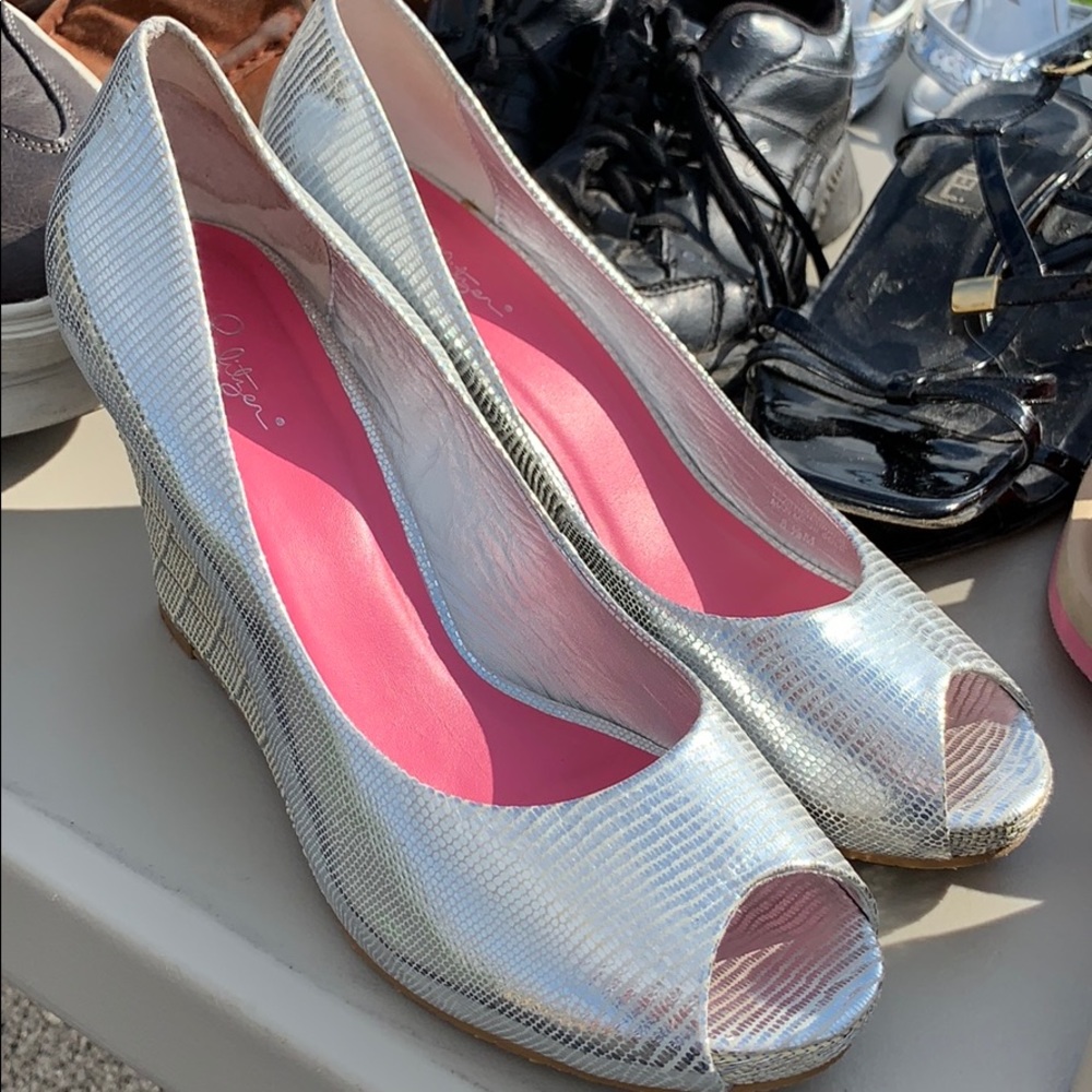 Size 8.5 lily Pulitzer pumps
